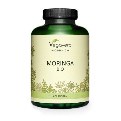 Moringa Bio 600 mg 270 Capsule, Vegavero